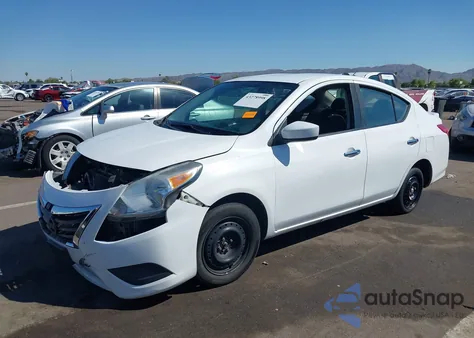2019 Nissan Versa 1.6 Sv z USA, uszkodzony, nr VIN 3N1CN7AP6KL871710
